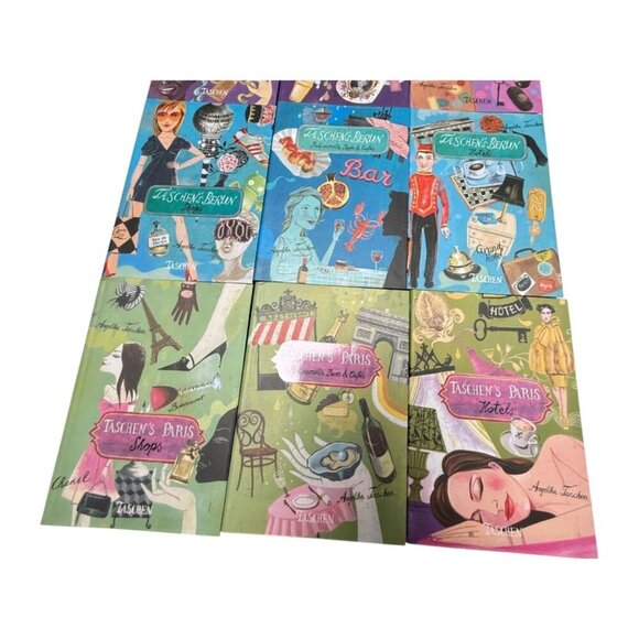 Tashens Paris London Berline New York 12 Book Boxset Softcover 4 Cities - Picture 5 of 16